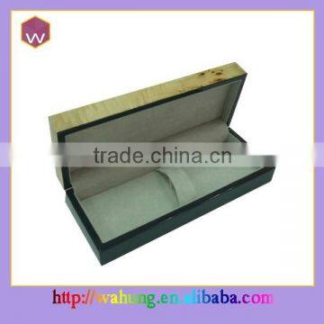 new product high lacquer wooden gift wrap box for pen (Wh-0195)