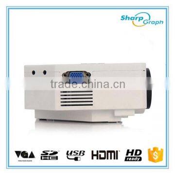 UNIC Low Price Mini HDMI LED Contrast 500:1 Projector UC30 Silm Pocket Videoprojecteur photo-4