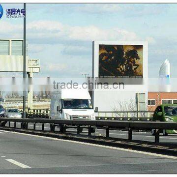 slim advertising outdoor led rgb display for roadside high way