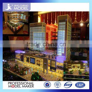 Miniature hotel scale model/architectural model making