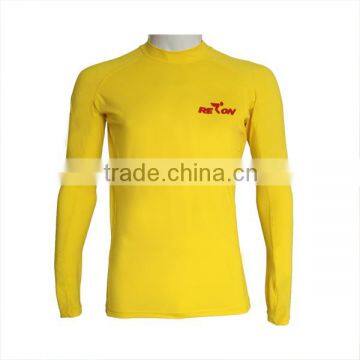 high quality lycra custom rash guard