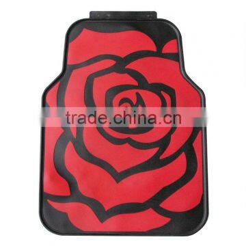 flower design latex car mats,high quality car mat