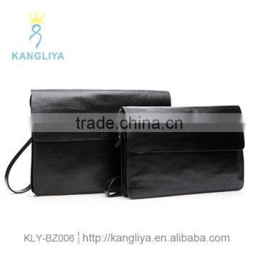 Man envelope clutch genuine leather simple bags soft leather men's certificate bag