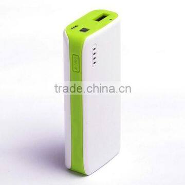 China supplier promotional portable power bank/mobile power bank/ 5200mah power bank slim