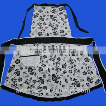 organic natural 100% cotton kitchen cooking apron