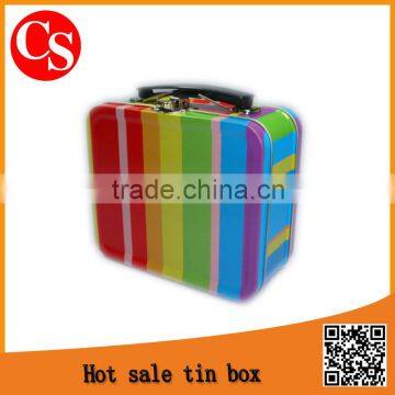 fashion cosmetic lunch tin box