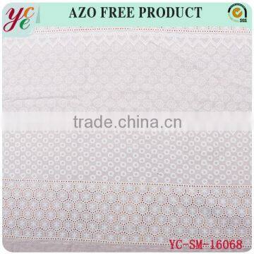 White alternating rules small pure and fresh and decorative pattern indian fabric embroidery