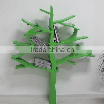 Creative Green Tree Shaped bookshelf