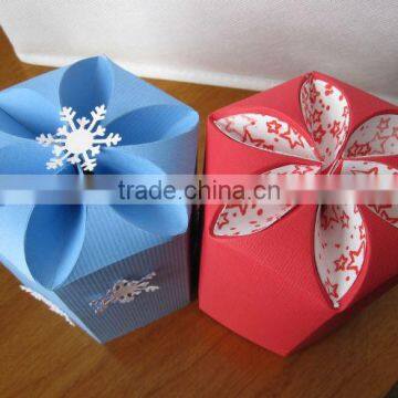 Custom Printed Petal Boxes for Chocolate Packaging, Baby Showers, Gift Packaging, Wedding Favors