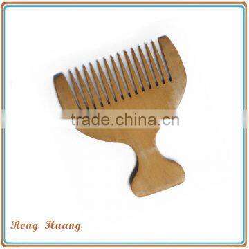 Promotional hair wooden comb