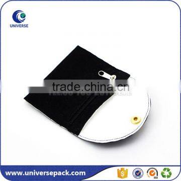 Good Workmanship Suede Jewellery Pouch With Printed Logo photo-3