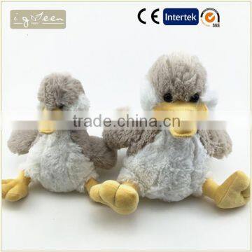 I-Green Toy Series-Fashional Style toy dark grey plush duck