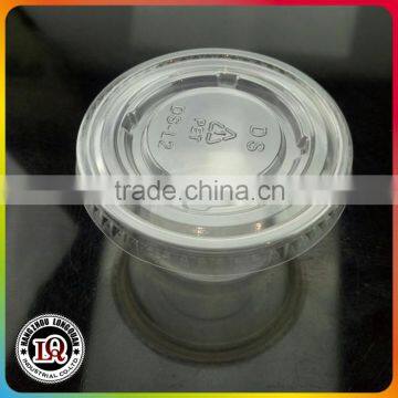 Disposable Plastic Portion Cup With Lid