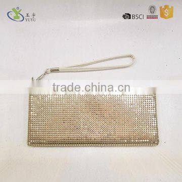 Cheap price Aluminium mesh message bag for women