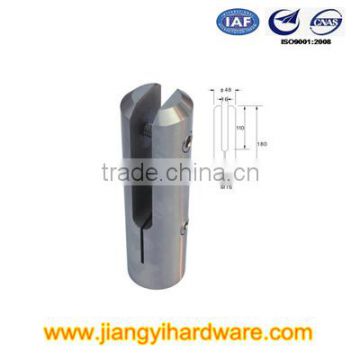 Frameless stainless steel glass fence spigot