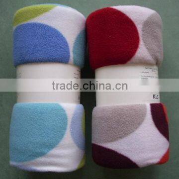 Anti-pilling polar fleece blanket for super market & store