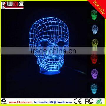 battery working 3D led table lamp/acrylic night light for decoration