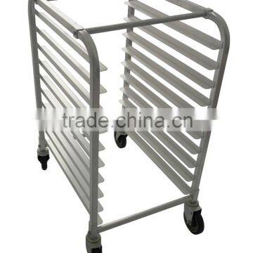 NSF Approval 10-Tier Stainless Steel Sheet Bread Display Rack & Pan Rack & Bun Pan Rack photo-2