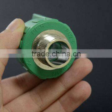 range and superior quality PPR pipe fittings male thread coupling(socket) convenient