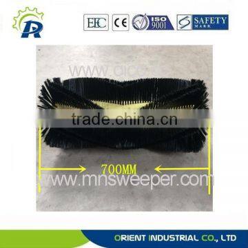 Solid Airport Specialized Tires Motorized Road Sweeper With Vacuum Sweeping and Water Spraying photo-3