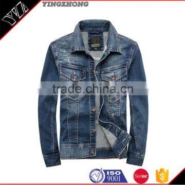 Hot Sale New style Popular jean jacket pattern Factory