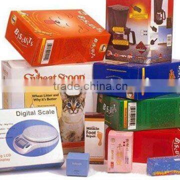 Hot sale color paper gift box/cartons