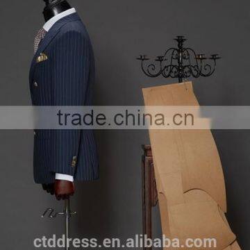 High Quality 100% Wool Slim Fit Bespoke Suit Custom Tailored Suits Manufacturers Supplier's Choice photo-2