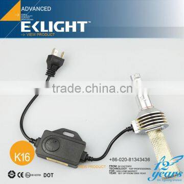 EKLIGHT ISO Factory TUV/CE/Emark Approved Wholesale Auto Lighting H4 H7 H11 9005 H13 Car led headlight bulb 9007