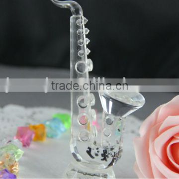 New Design - Crystal Saxophone for Decration or Gift 2015