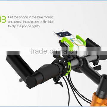 Best 360 degree rotation Bike Mount Holder Bicycle Motorcycle Stand mounts holder for phone bicycle holder With Retail Package