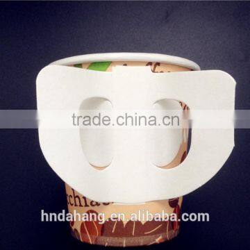 Printed Coffee Paper Cup Disposable coffee cup with handle