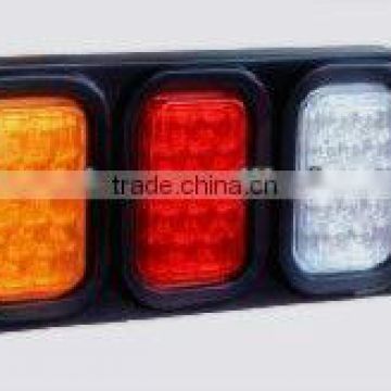 LED Tail Light / Lamp Box 3 Rectangular Light Assembly