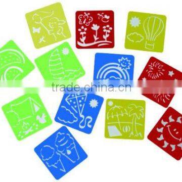 plastic drawing stencil /template stencil