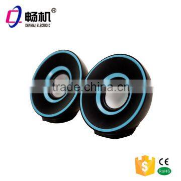 2.0 USB portable mp3 speakers laptop speakers