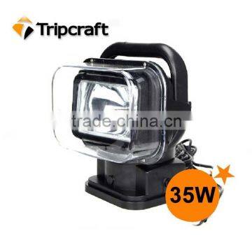 55W Remote Control HID Work Light , HID Driving Light for 4X4 Truck Headlight High Intensity HID Work Light