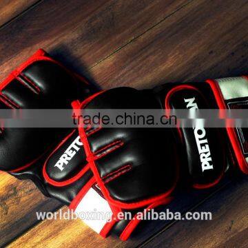 2016 New Style High Quality Ufc Mma Kickboxing Gloves Half Finger Mma Gloves for Training in Fashion Sports and Gym Equipment photo-3