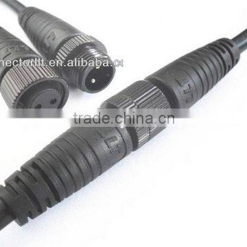 2 pole wiring connector waterproof led connector