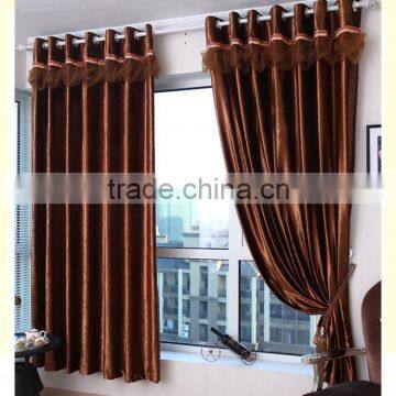 Customer made solid velvet drapery customer velvet drapery panels for curtain wholesale