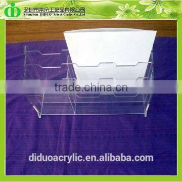 DDE-B185 Trade Assurance Shenzhen Factory Wholesale Clear Acrylic Document Holder