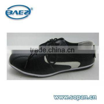 women leather casual shoe