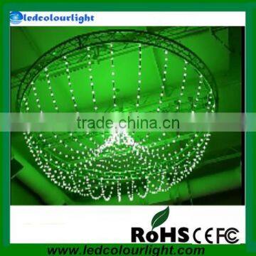 hanging 360 3D dmx led ball light outdoor for stage led video curtain for night club,dj,disco decotation