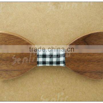 Custom wooden bow tie for man