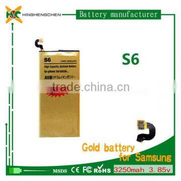 Best selling products for samsung galaxy S6 original gold battery