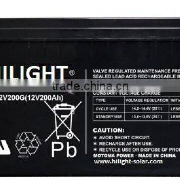 Best Price 12v 200ah Battery Sealed Lead Acid Battery Deep Cycle Battery On Hot Sale