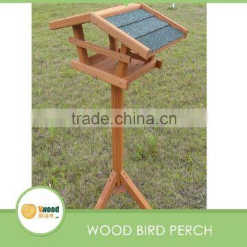 Wood Bird Perch