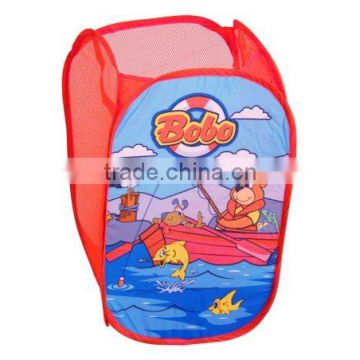 Whosale 170T Polyester laundry basket XDLB-009