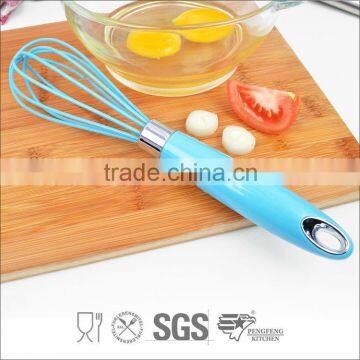 Egg beater with colorful handle