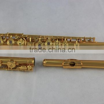 gold plated flute good quality high grade