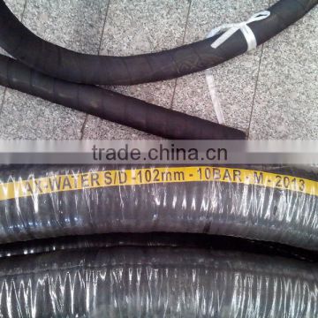 ISO 9000 rubber material hose delivery water