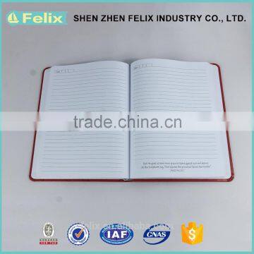 2016 High Quality Wholesale Fashion Embossing Notebook With Elastic photo-3